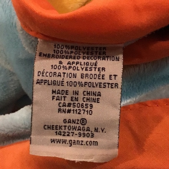 GANZ Lion Baby Buddies Blanket 26”x25” - Picture 6 of 7